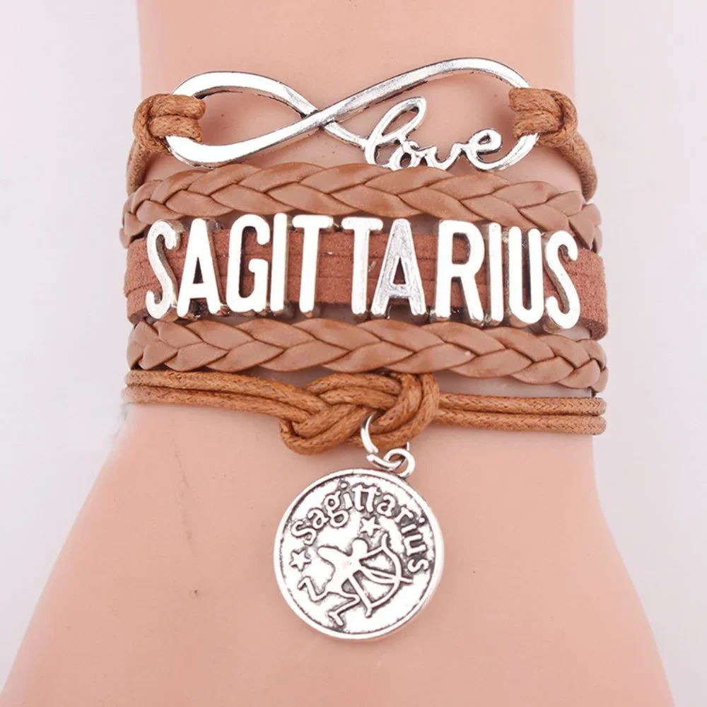 Pisces Bracelet Aqua Blue Leather Silver - Picture 9 of 12